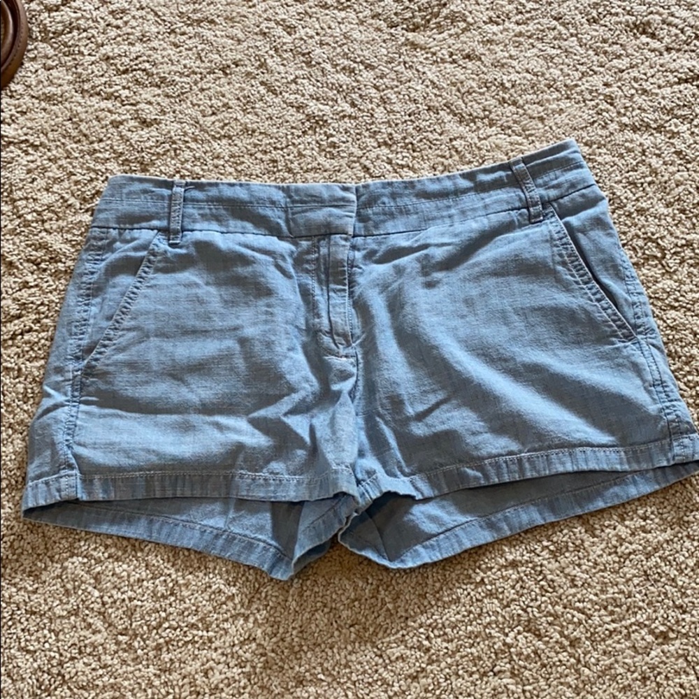 Jcrew chambray shorts